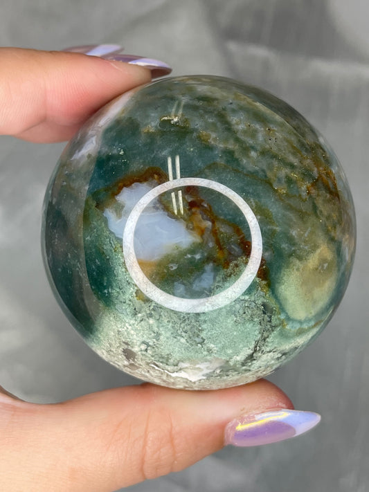 Ocean Jasper with Moss Agate